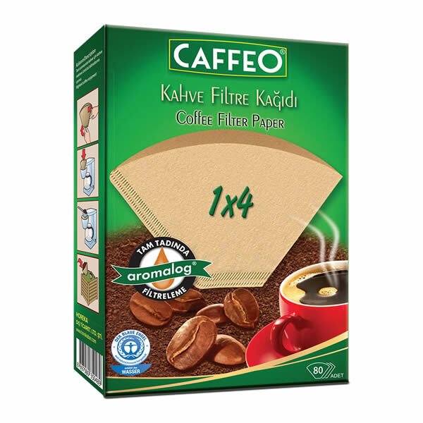 Caffeo 1x4 Filtre Kahve Kağıdı 80li