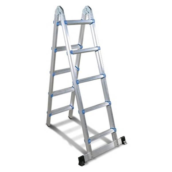 Seçkin 4+4 Basamaklı Çift Çıkışlı Alüminyum Merdiven