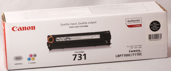 Canon CRG-731BK Black Siyah 1.400 Sayfa Toner LBP7110 MF628-8230-8280