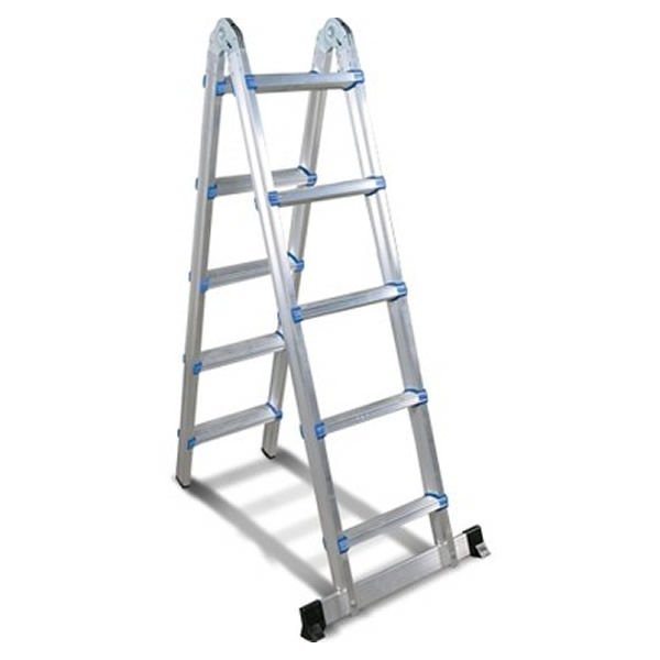 Seçkin 6+6 Basamaklı Çift Çıkışlı Alüminyum Merdiven