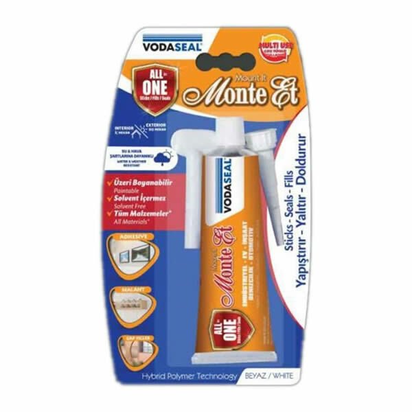 Vodaseal 75 gr Monte Et Hybrid Polymer Beyaz Yapıştırıcı