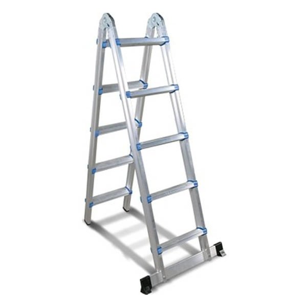 Seçkin 5+5 Basamaklı Çift Çıkışlı Pro Gold Alüminyum Merdiven