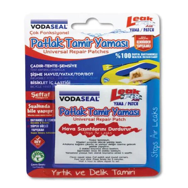 Vodaseal 75mm x 75mm 2 Adet Patlak Tamir Yaması