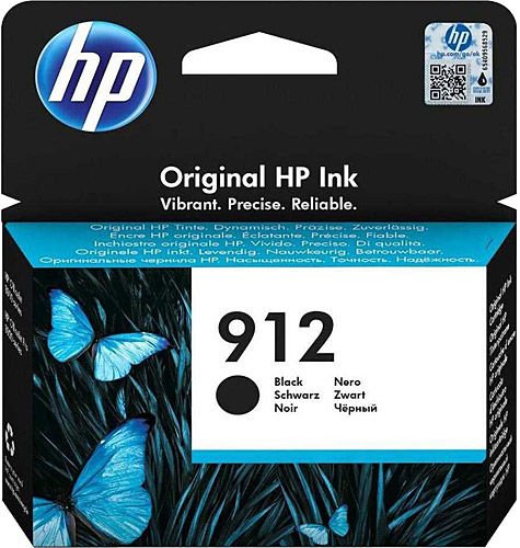 HP 912 Black Siyah Kartuş 3YL80A