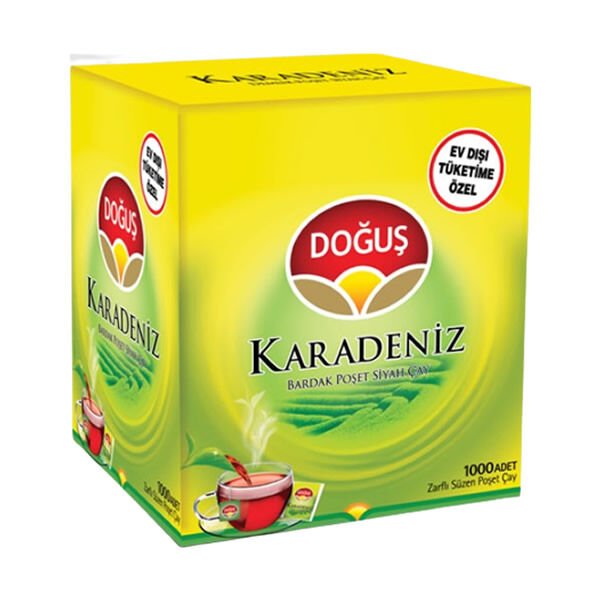 Doğuş 1000x2 gr Karadeniz Bardak Poşet Çay