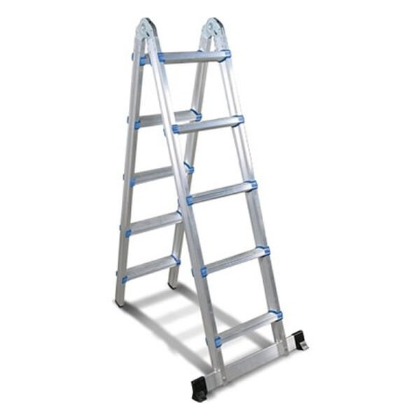 Seçkin 9+9 Basamaklı Çift Çıkışlı Pro Gold Alüminyum Merdiven