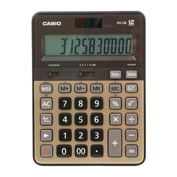 Casio DS-2B-GD 12 Haneli Profesyonel Masaüstü Hesap Makinesi