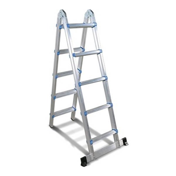 Seçkin 10+10 Basamaklı Çift Çıkışlı Pro Gold Alüminyum Merdiven