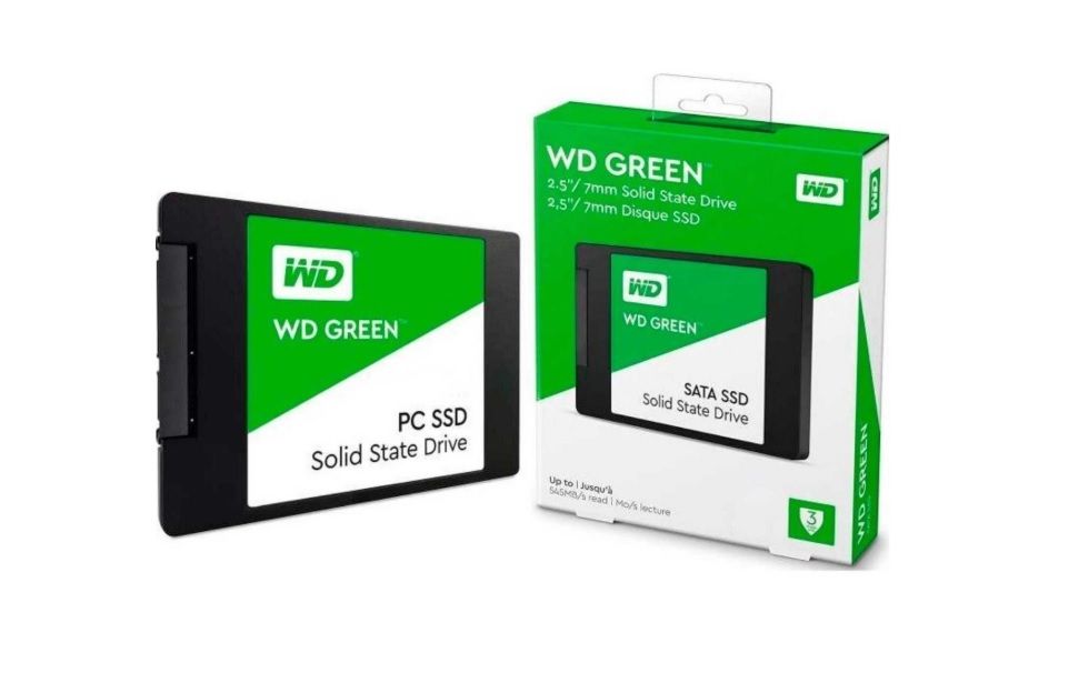 WD 480GB Green WDS480G2G0A 545MB-s SATA3 2.5'' SSD Disk