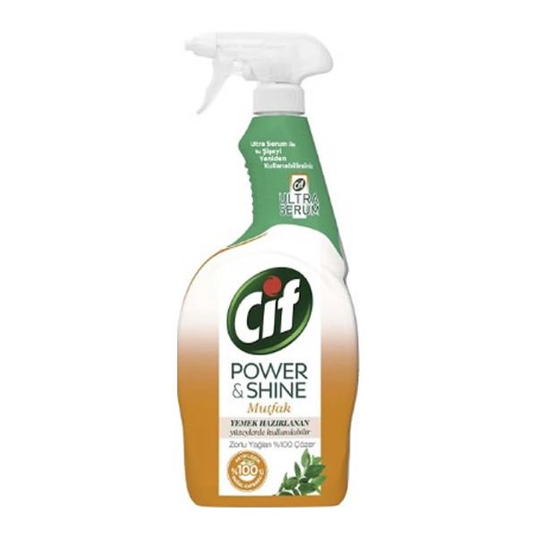 Cif 750 ml Power&Shine Mutfak Sprey
