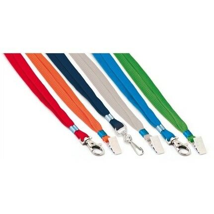 Mas 3540 50 li Tüp Dokuma Klipsli Metal Kart Askı İpi