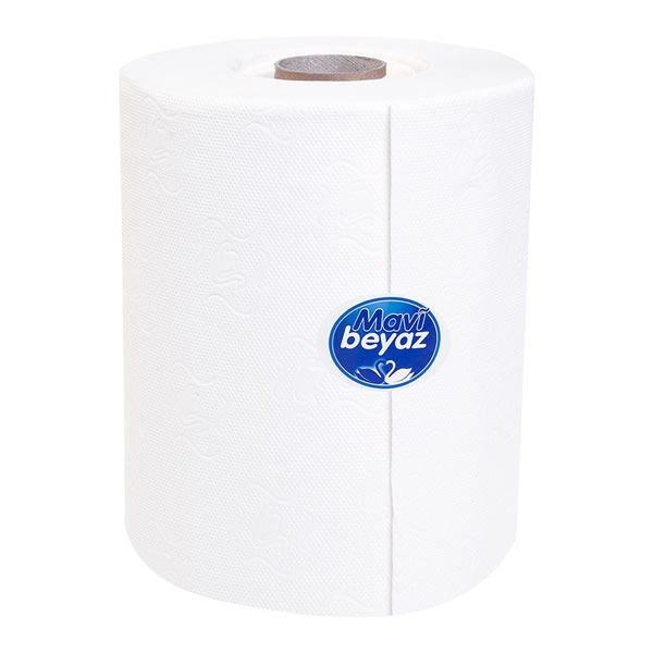 Mavi Beyaz 6 lı 25 cm 7 kg Profesyonel Hareketli Havlu