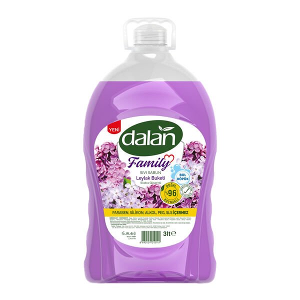 Dalan 3 lt Sıvı Sabun Leylak Buketi