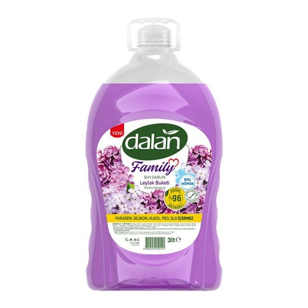 Dalan 3 lt Sıvı Sabun Leylak Buketi