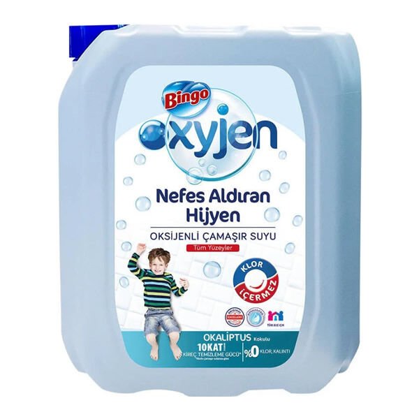 Bingo 3240 ml Okaliptüs Oksijen Çamaşır Suyu