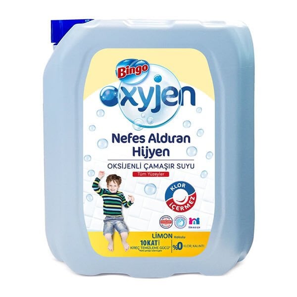Bingo 3240 ml Limon Kokulu Oksijen Çamaşır Suyu