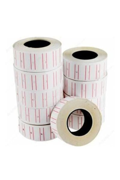 Ekstrafix Fiyat Etiketi 12x21 Beyaz