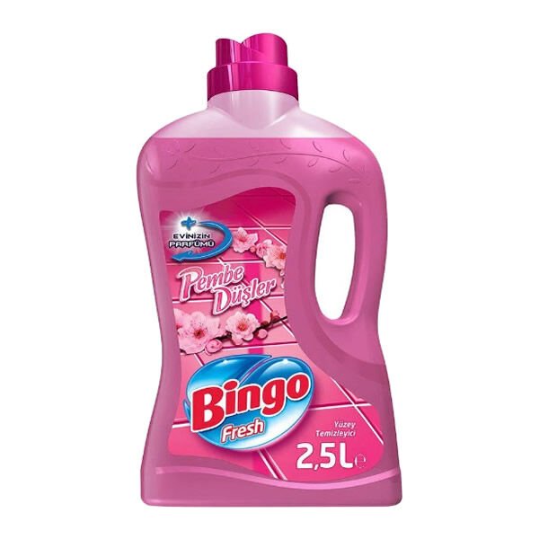 Bingo 2,5 lt Pembe Düşler Fresh Yüzey Temizleyici