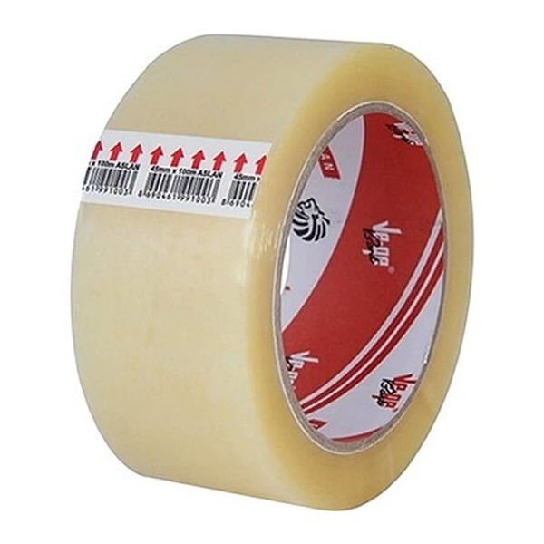Ve-ge 60x100 mt Aslan Şeffaf Ambalaj Bandı