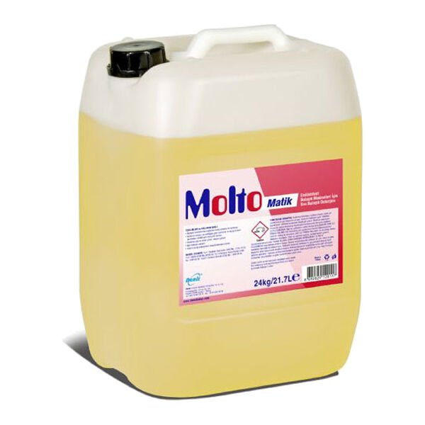 Molto Matik 24 kg Endüstriyel Bulaşık Makineleri İçin Sıvı Bulaşık Deterjanı