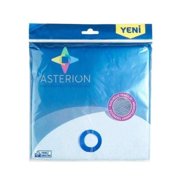 Rossmann 5 li Asterion Mikrofilament Mavi Temizlik Bezi