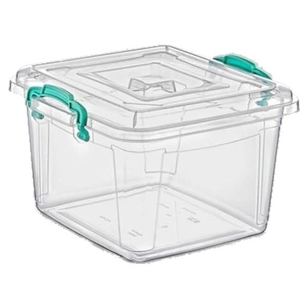Polytime 6 lt No:5 Kare Saklama Kabı