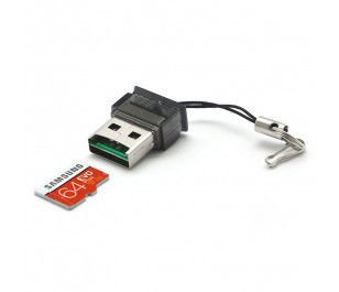 TX UCR203 USB 2.0 MicroSD Kart Okuyucu - Siyah
