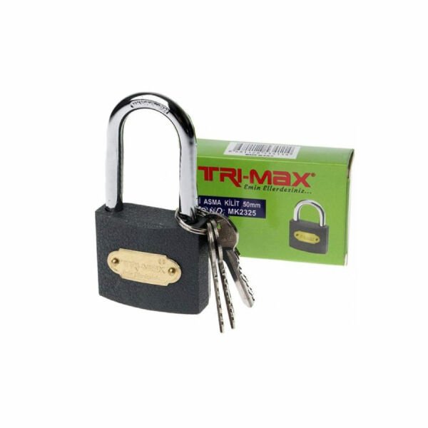 Trimax MK2328 38 mm Gri Uzun Asma Kilit