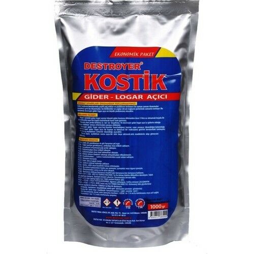 Destroyer 1000 gr Kostik Gider Logar Açıcı
