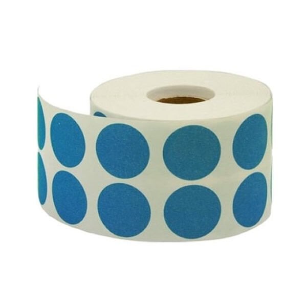 Herboy 20 mm 2500 lü Mavi Nokta Etiket