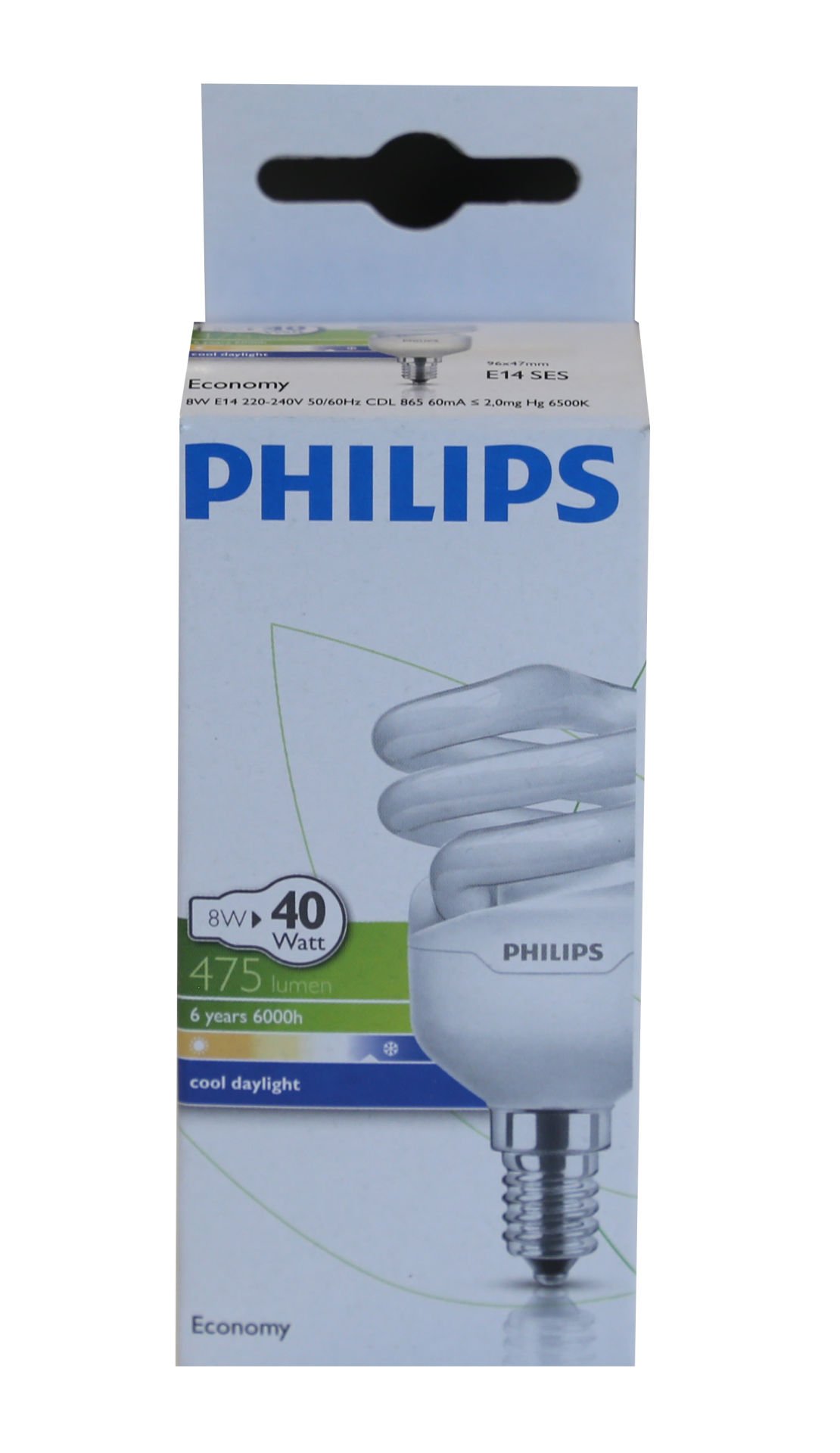 Philips Economy Twister 8w Cdl Beyaz Ampul E14 (406138)