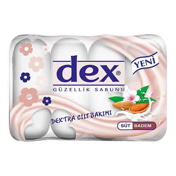 Dex 4x85 gr Ecopack Süt Badem Sabun