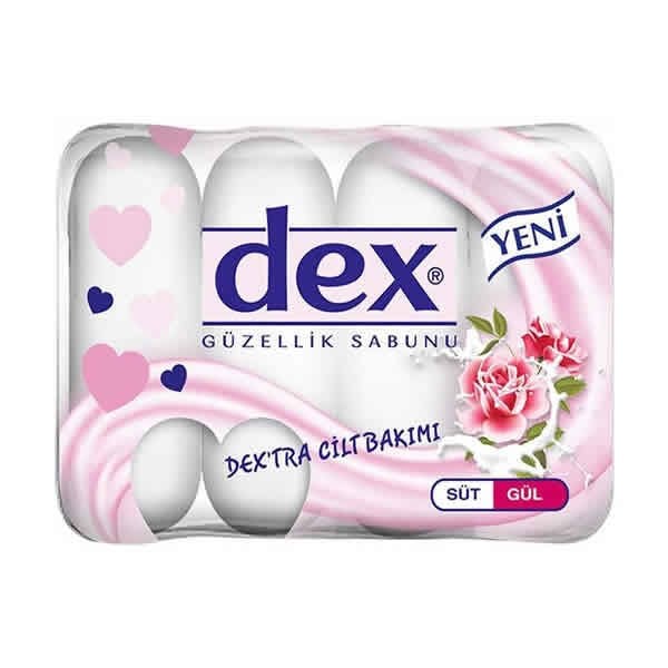 Dex 4x85 gr Ecopack Süt Ve Gül Sabun