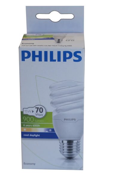 Philips Economy Twister 15w Cdl Beyaz Ampul