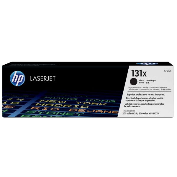HP 131X Black Siyah Yüksek Kapasite 2.400 Sayfa Toner CF210X