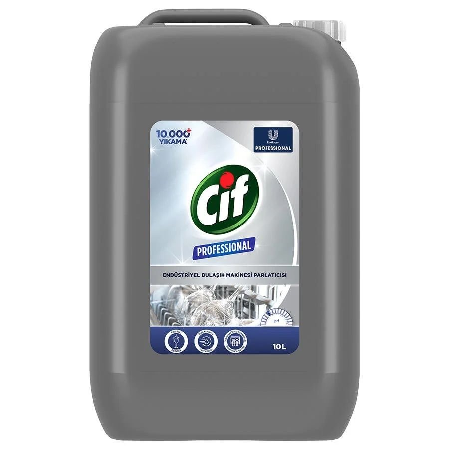 Cif Pro Endüstriyel Bulaşık Mak. Parlatıcı 10lt