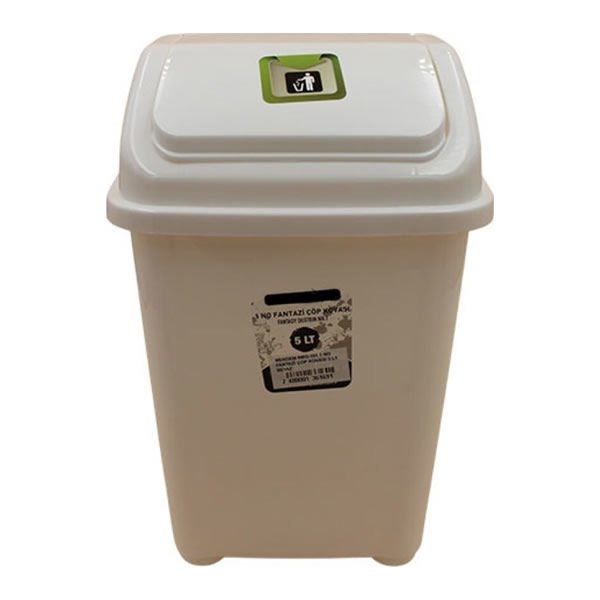 Merdem 5 lt Beyaz Plastik Temizlik Kovası