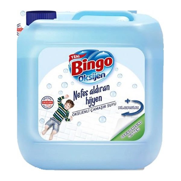 Bingo 3240 ml Parfümsüz Oksijen Çamaşır Suyu