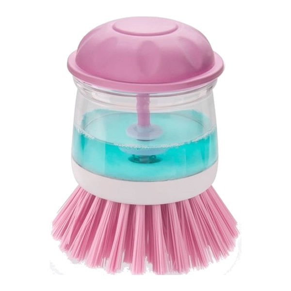 Flora F389 Deterjan Hazneli Bulaşık Fırçası