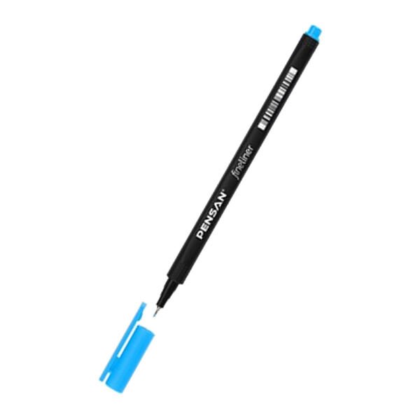 Pensan 6500 Fineliner Açık Mavi Kalem