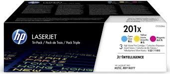 HP 201X Mavi-Kırmızı-Sarı 3lü Takım Toner CF253XM CF401X-CF402X-CF403X