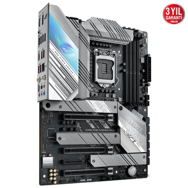 Asus Rog Strix Z590-A Gaming Wifi 5333(Oc) Ddr4 Soket 1200 M.2 Hdmi Dp Atx Anakart