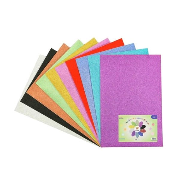 Lino 20x30 cm 10 lu Simli Yapışkanlı Elişi Kağıdı