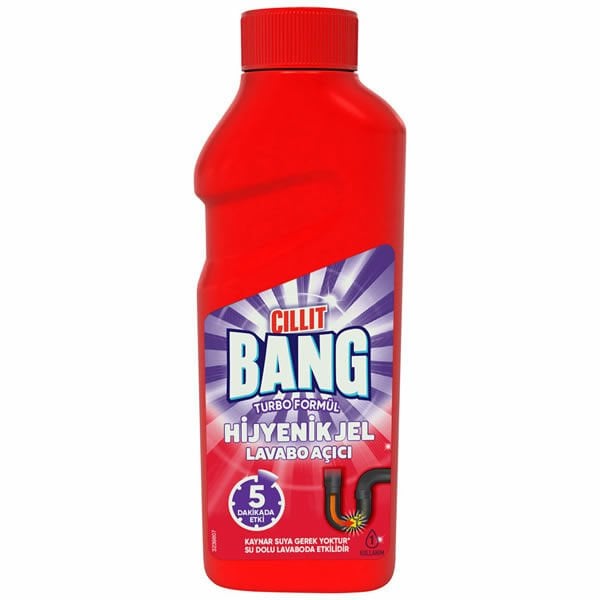 Cillit Bang 500Ml Hijyenik Jel Lavabo Açıcı