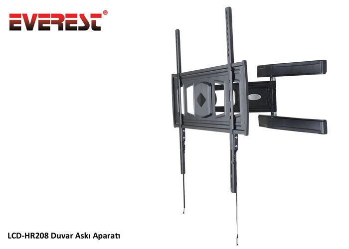 Everest LCD-HR208 26 42 Güvenlik Kiilitli Açı ayarlı Duvar tipi Askı Aparatı