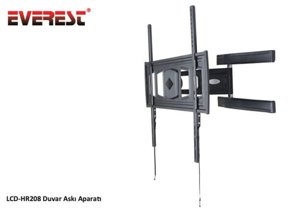Everest LCD-HR208 26 42 Güvenlik Kiilitli Açı ayarlı Duvar tipi Askı Aparatı