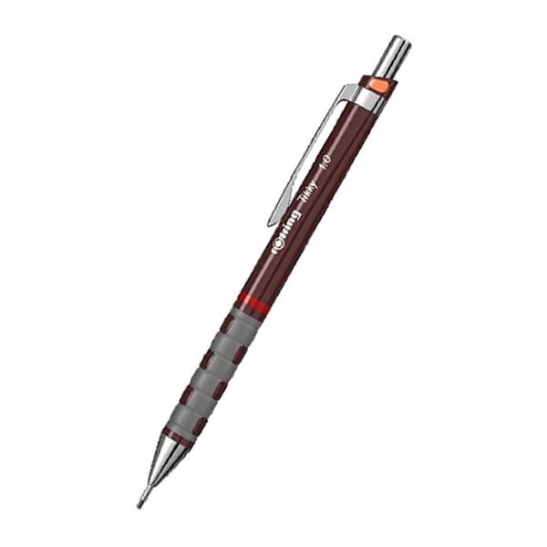 Rotring Tikky 0,9 mm Bordo Mekanik Kurşun Kalem