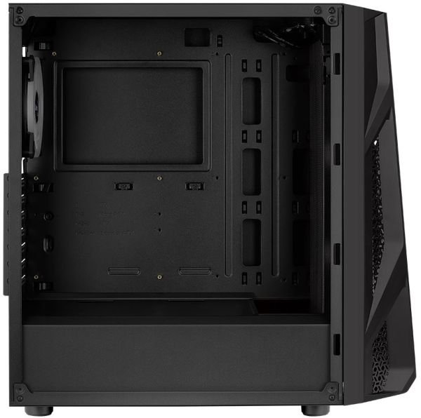 Aerocool NightHawk Duo 600W 80+ ARGB 2 x 20cm 1 x 12cm Fan Siyah ATX Bilgisayar Kasası