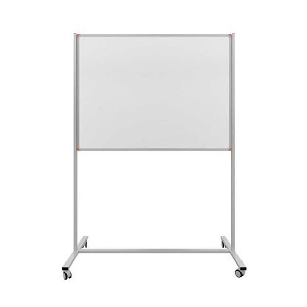 İnter 120x240 cm Elegant Çerçeve Laminant Yüzeyli Tekerlek Ayaklı Beyaz Yazı Tahtası