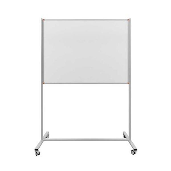 İnter 120x240 cm Elegant Çerçeve Laminant Yüzeyli Tekerlek Ayaklı Beyaz Yazı Tahtası